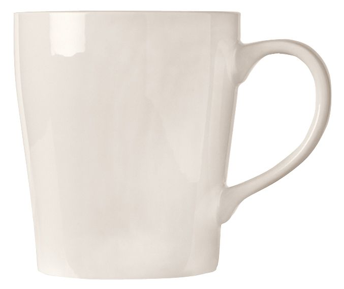 World Tableware Porcelana And Ultima Bright White Seygo Mug, 12 Ounce -- 12 Per Case