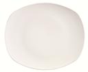 World Tableware Inc Porcelana Bright White Oblong Plate, 8 inch -- 24 per case.