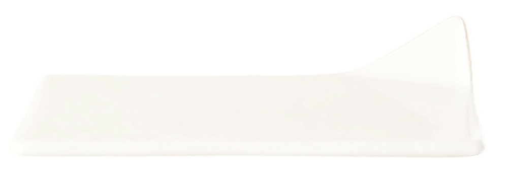 World Tableware Inc Chefs Selection Ultra Bright White Handled Tile, 4 inch -- 36 per case.