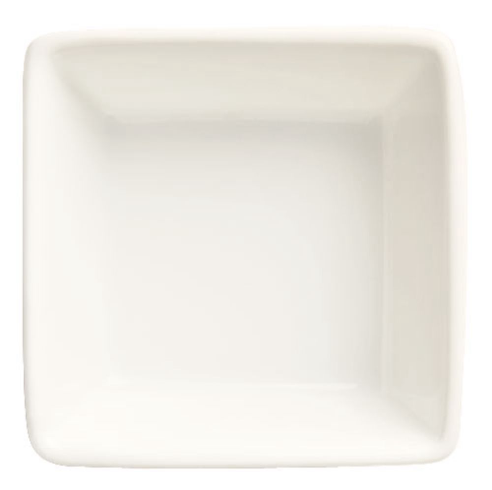 World Tableware Inc Slate Ultra Bright White Square Dipping Bowl, 3 4 Ounce -- 36 Per Case