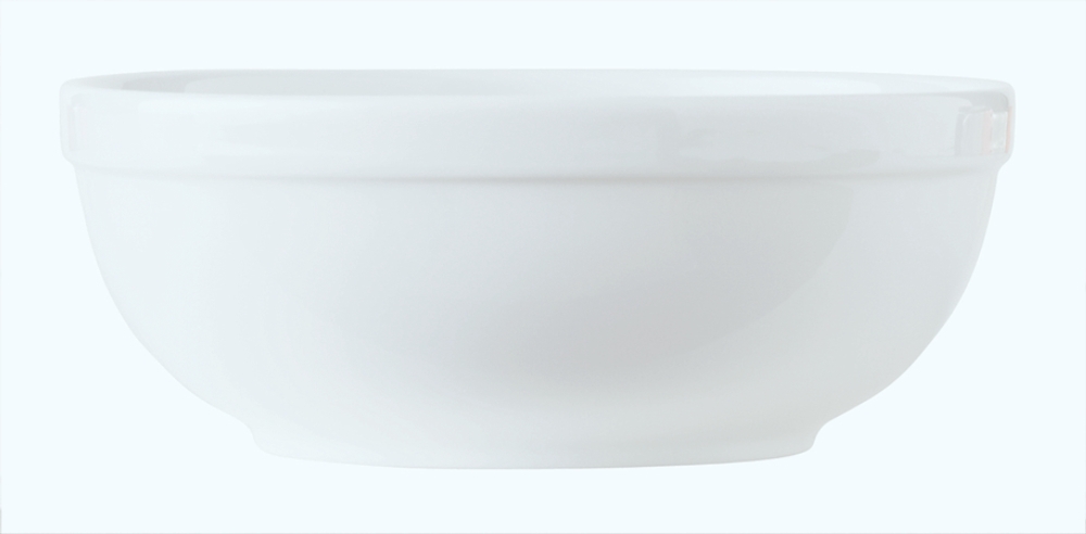World Tableware Inc Empire Alpine White Oatmeal Bowl, 19 1/2 Ounce -- 36 Per Case