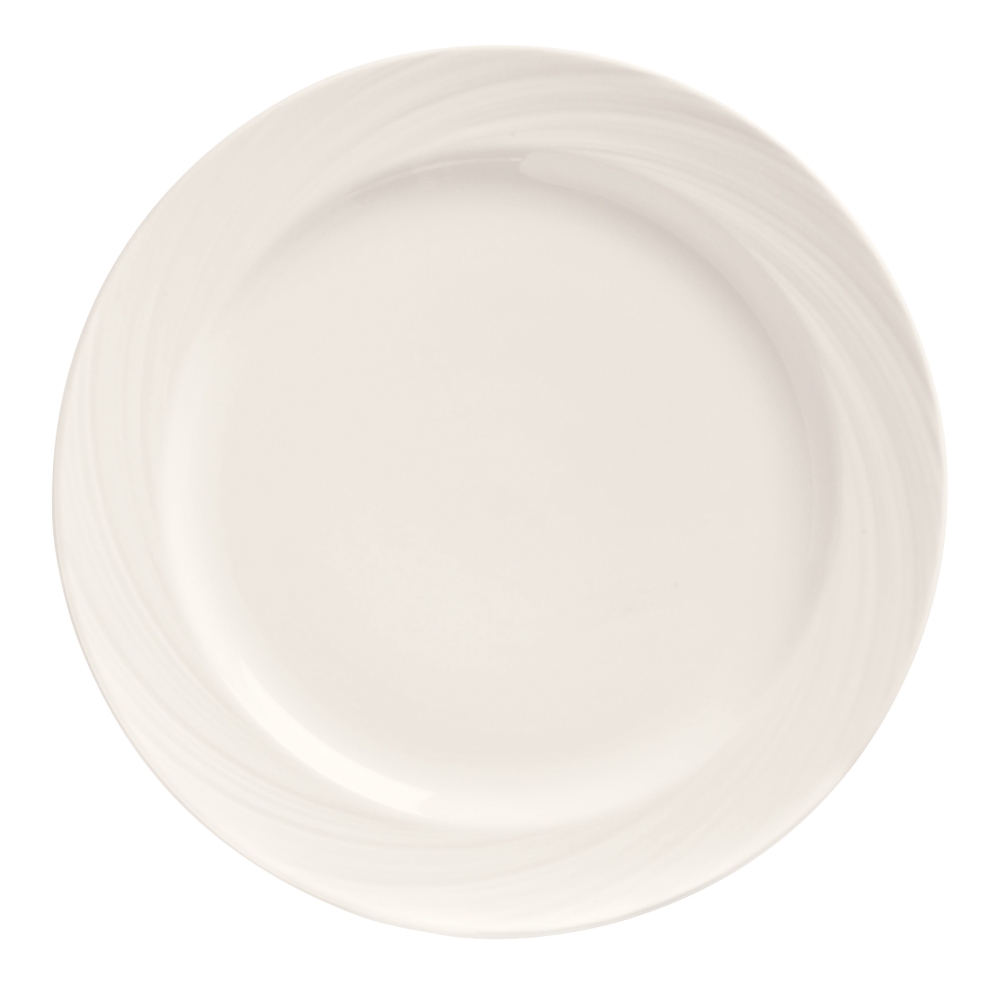 World Tableware Inc Basics Collection Orbis Plate, 12 1/2 inch -- 12 per case.
