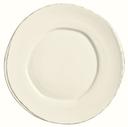 World Tableware Inc Farmhouse Cream White Plate, 8 inch -- 36 per case.