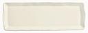 World Tableware Inc Farmhouse Cream White Tray, 16 x 5 .3/4 inch -- 12 per case.