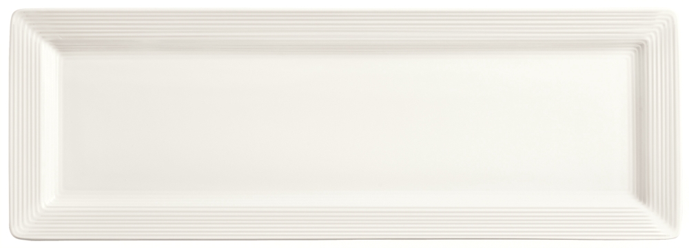 World Tableware Inc Slate Select Rectangle Plate, 12 x 8 inch -- 12 per case.