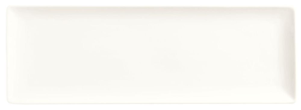 World Tableware Inc Slate Coupe Rectangle Ultra Bright White Tray, 12 X 6 Inch -- 12 Per Case