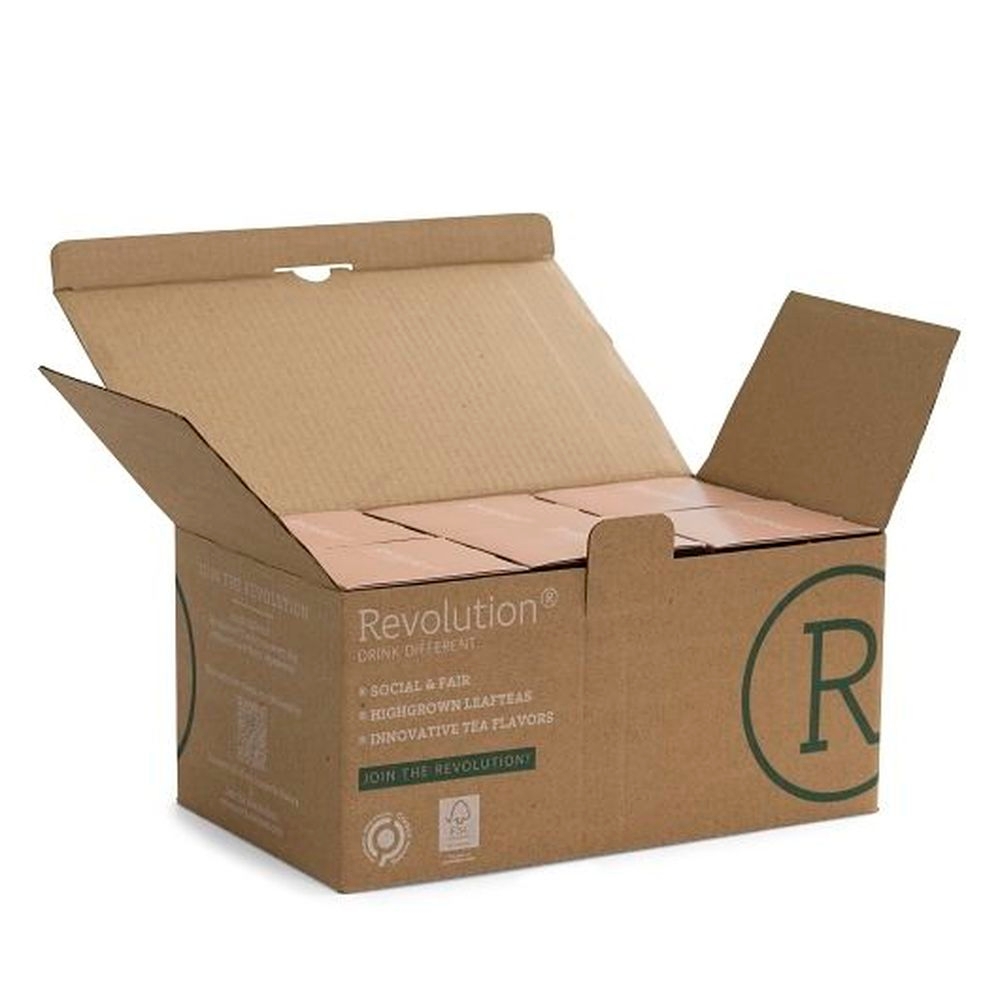 Revolution Spanish White Peach and Ginger Black Tea, 20 tea bags -- 6 per case