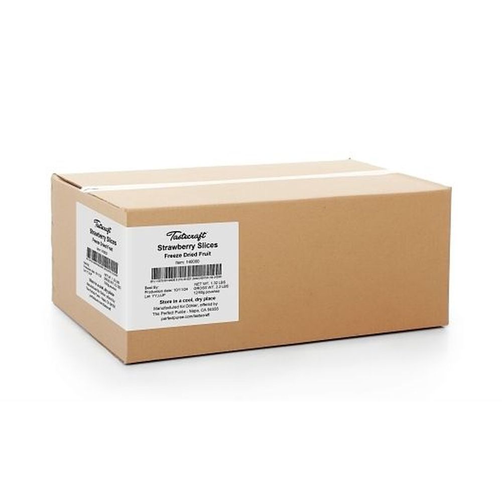 Tastecraft Freeze Dried Strawberry Slices, 1.76 Ounce -- 12 Per Case
