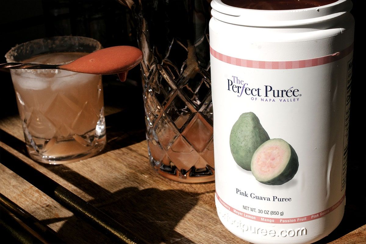The Perfect Puree Pink Guava Puree, 30 Ounce -- 6 Per Case