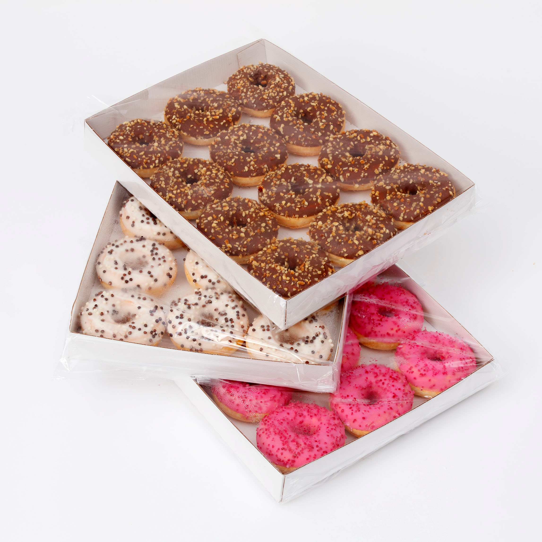 Delizza Large Filled Donut Assortment, 68 Gram