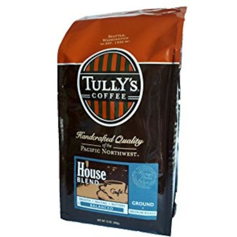 Tullys House Blend Ground Coffee, 5 Pound -- 2 per case