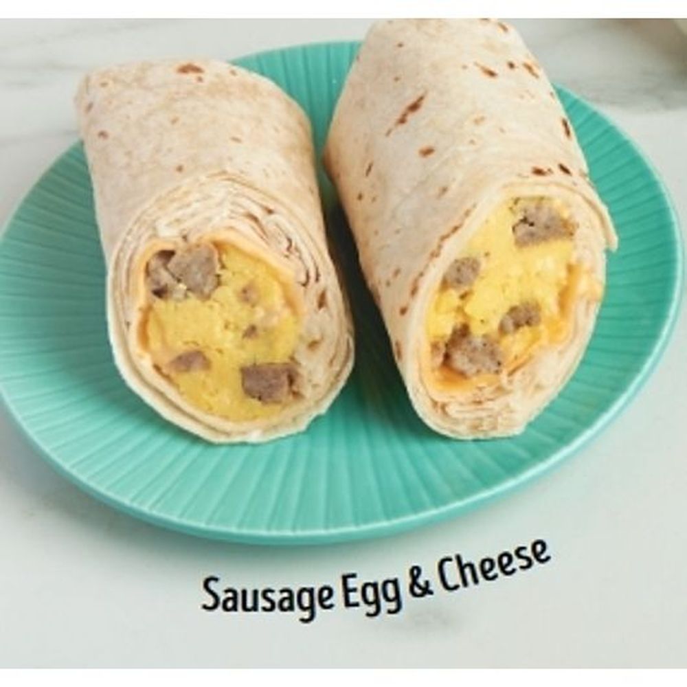 Mamamancinis T and L Creative Salads Sausage Egg Cheese Wrap, 8 Ounce -- 6 per case