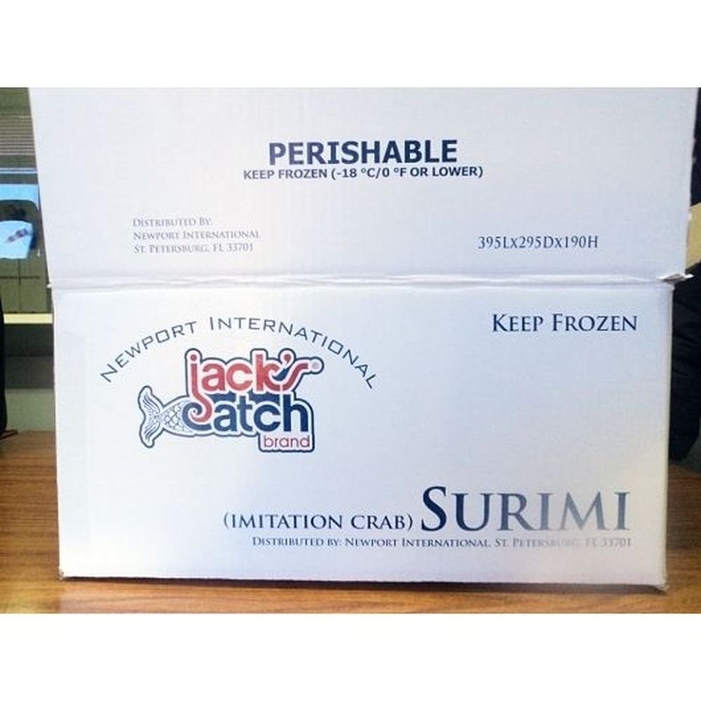 Jacks Catch Surimi Crab Chunks With Red Highlights, 2.5 Pound -- 12 Per Case