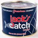 Jacks Catch Premium Special Pasteurized Crabmeat, 1 Pound Can -- 12 per case