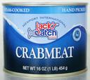 Jacks Catch Select Jumbo Pasteurized Cooked Crabmeat, 1 Pound Can -- 12 per case