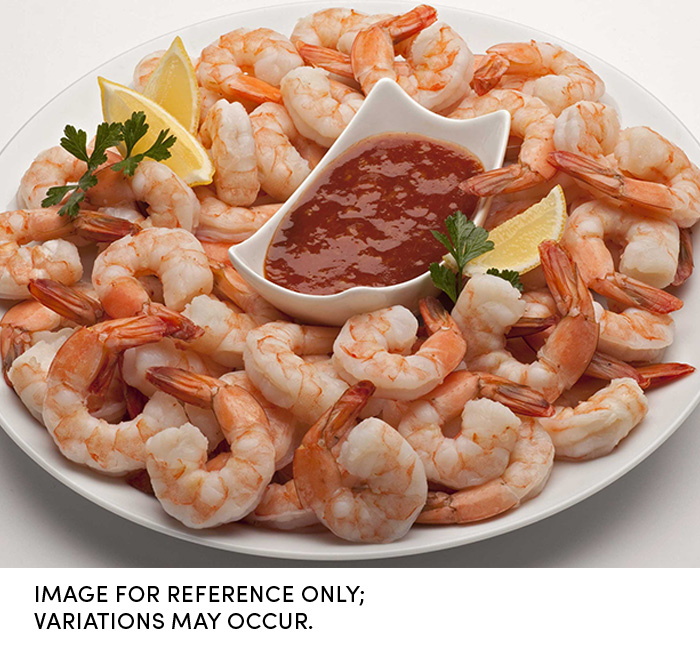 Frozen Seafood Cooked Shrimp 26/30, 2 Pound -- 5 per case