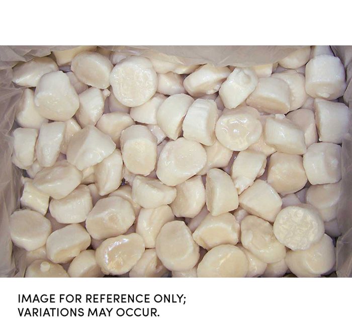 Commodity Frozen Seafood Processed Scallop, 30 To 40 Count, 5 Pound -- 6 Per Case