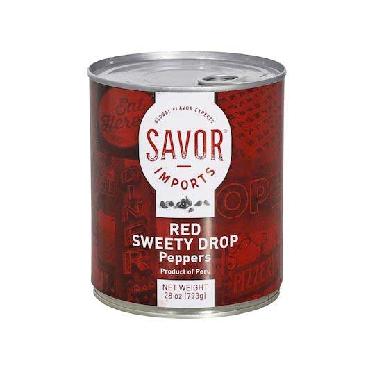Savor Imports Sweety Drop Red Pepper, 28 Ounce -- 6 per case
