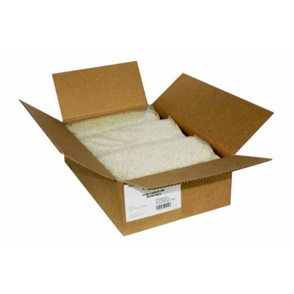 Savor Imports Fully Cooked Brown Rice, 4 Pound -- 6 per case