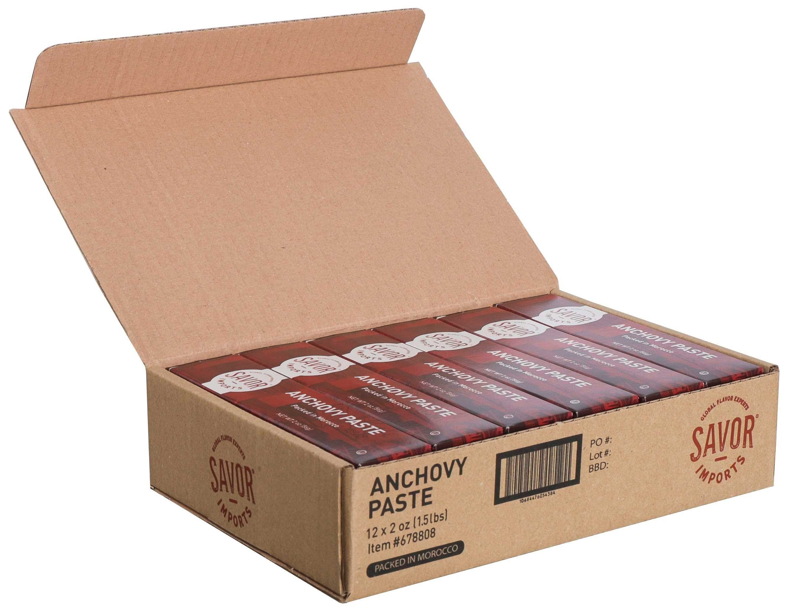 Savor Imports Anchovy Paste, 2 Ounce -- 96 per case