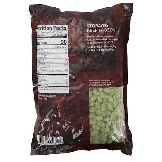 Savor Imports Shelled Mukimame Edamame, 2.5 Pound -- 6 Per Case