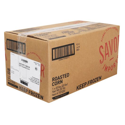 Savor Imports Roasted Corn, 20 Pound