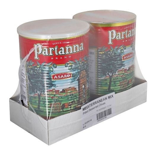 Savor Imports Pitted Mediterranean Olive Mix, 2.3 Kilogram Tin -- 2 Per Case