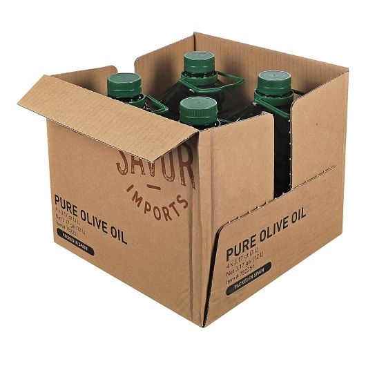 Savor Imports Pure Olive Oil, 3 Liter -- 4 Per Case