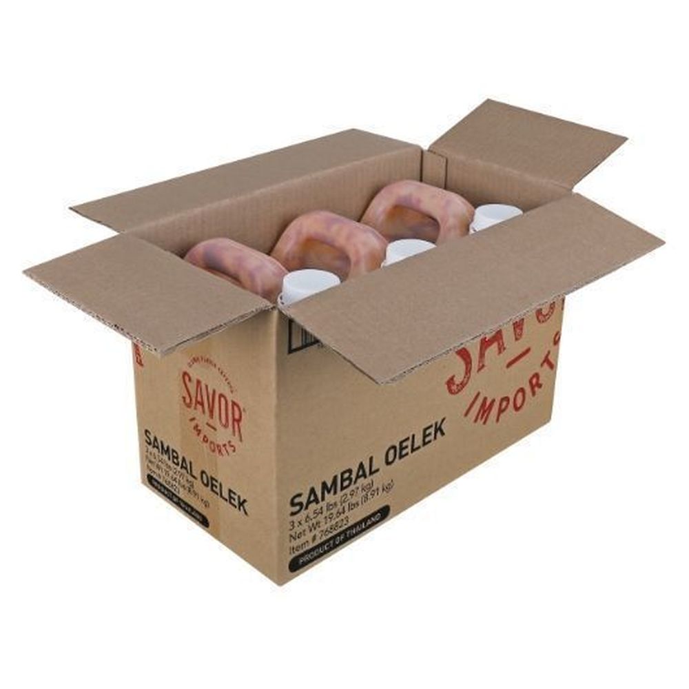 Savor Imports Sambal Oelek, 6.54 Pound -- 3 per case