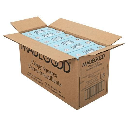Madegood Vanilla Crispy Squares, 6 Count -- 6 Per Case