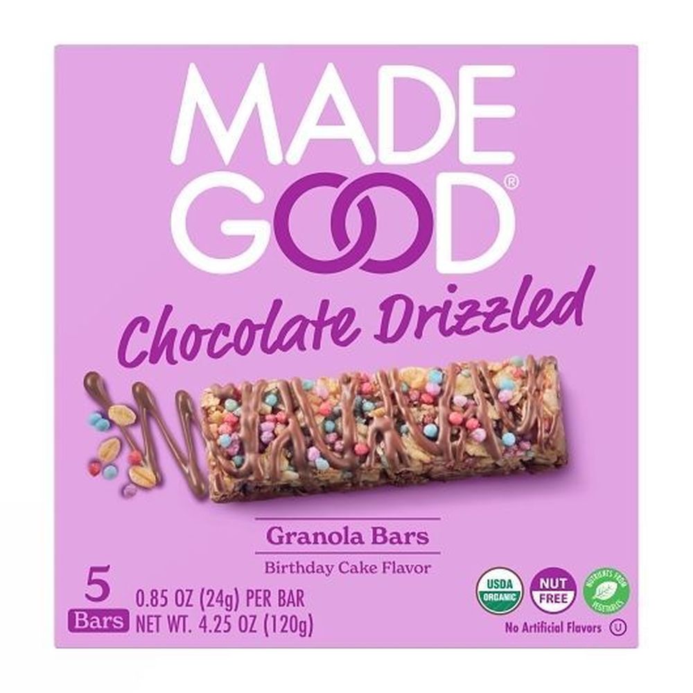 Madegood Organic Granola Bar - Display, 60 Count