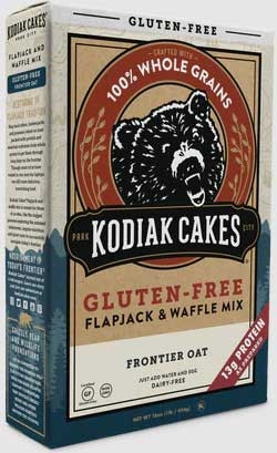 Kodiak Cakes Gluten Free Frontier Oat Flapjack and Waffle Mix, 16 Ounce