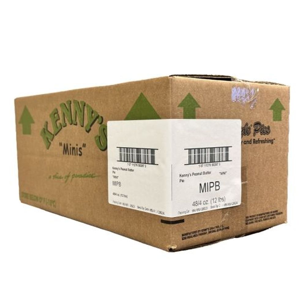 Kennys Mini Peanut Butter Pie, 4 Ounce -- 48 per case