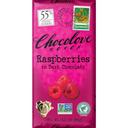 Chocolove Freeze Dried Raspberry Pieces in Belgian Dark Chocolate, 3.10 Ounce -- 18 per case