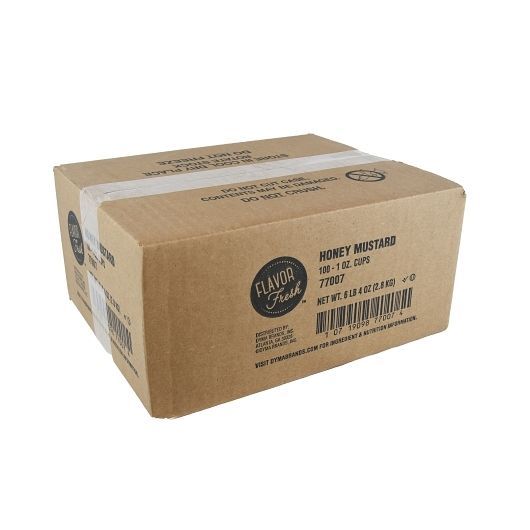 Flavor Fresh Honey Mustard Sauce, 1 Ounce Cup -- 100 per case