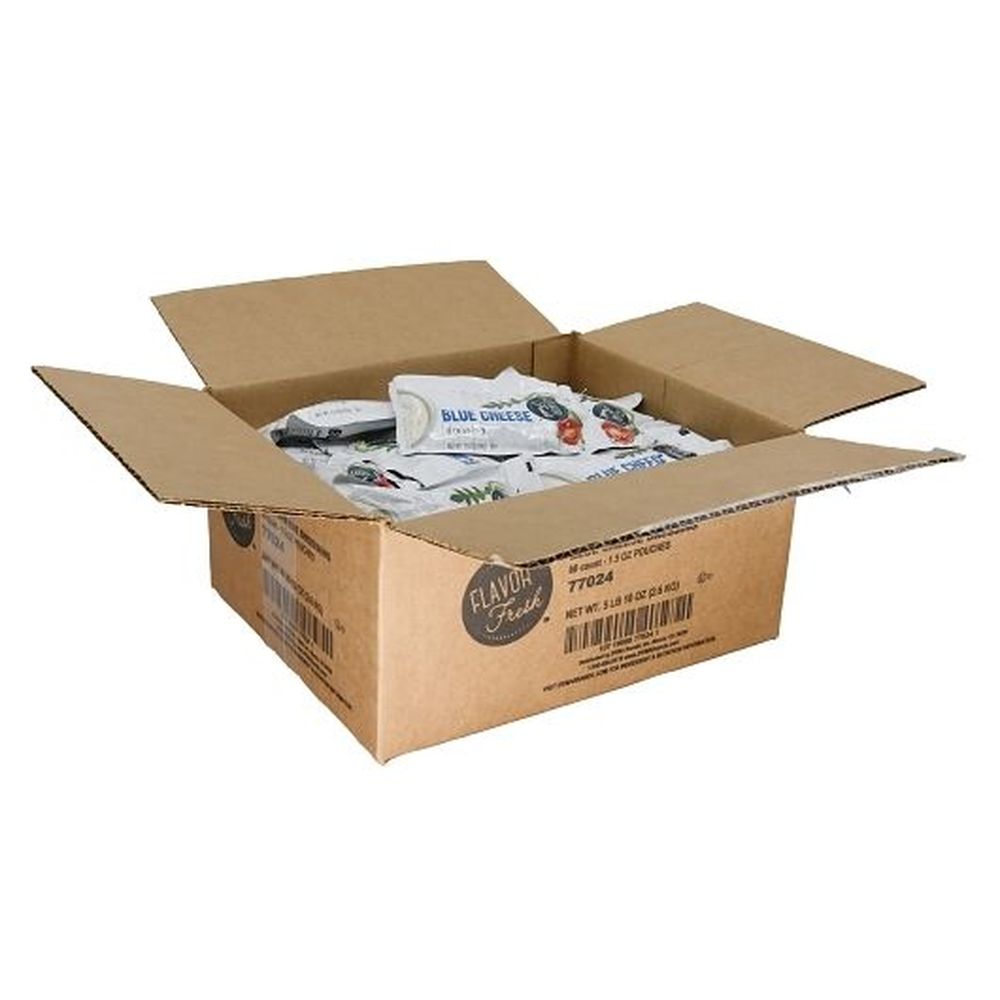 Flavor Fresh Blue Cheese Dressing, 1.5 Ounce Pouch -- 60 per case