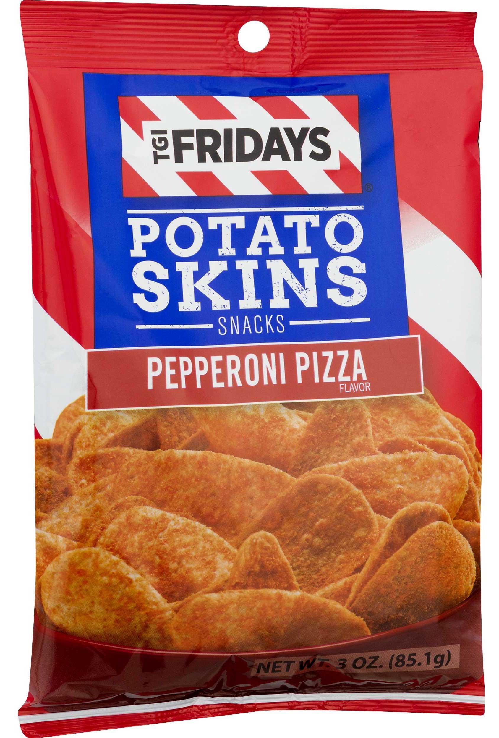 The Inventure Group Pepperoni Pizza Potato Skin -- 6 per case.
