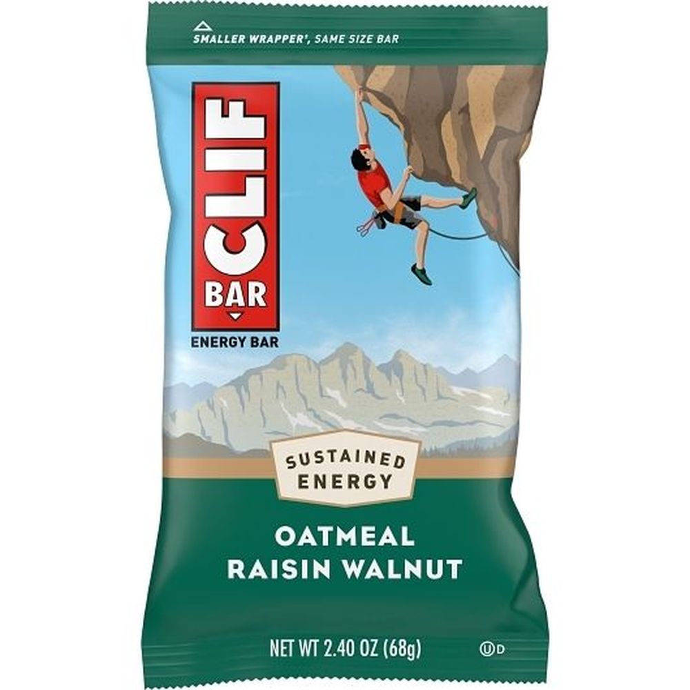 Clif Oatmeal Raisin Walnut Energy Bar, 2.4 Ounce -- 30 per case