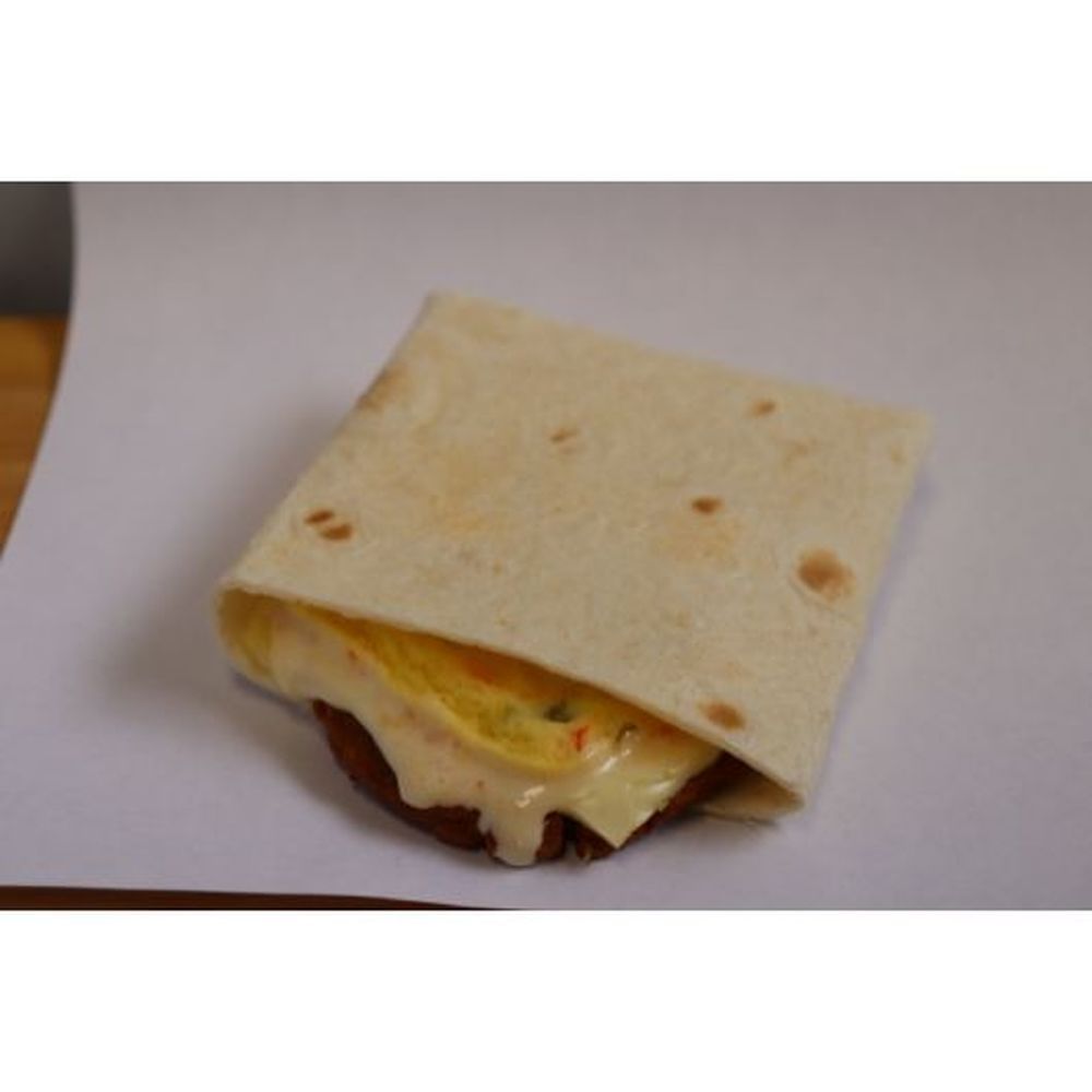 La Cocina Chorizo Egg And Cheese Square Wrap, 5 Ounce -- 24 Per Case