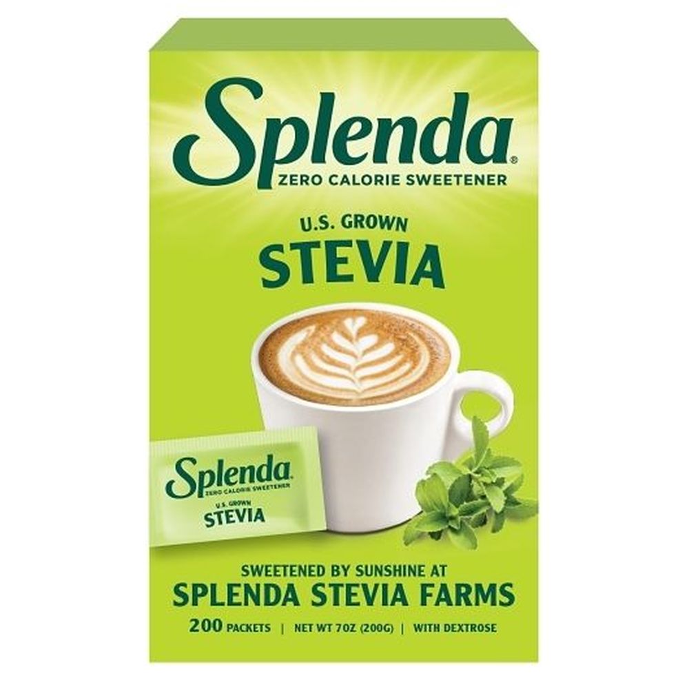 Splenda Stevia Sweetener, 200 count -- 6 per case