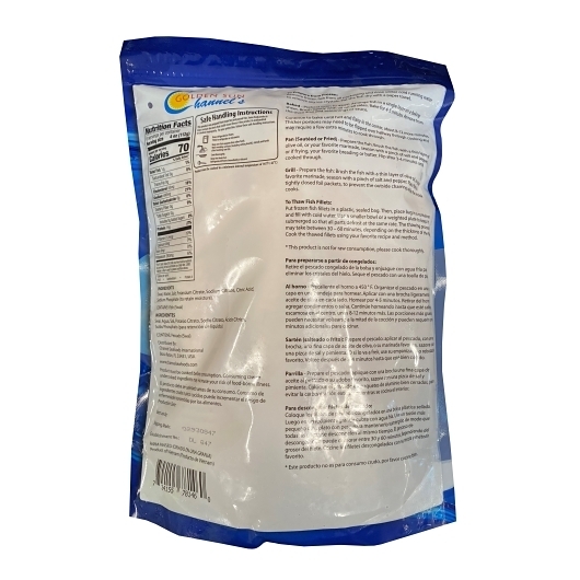 Packer Skinless Boneless Swai Fillets, 2 Pound -- 10 Per Case