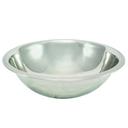 Tablecraft Stainless Steel 0.4 mm Standard Mirror Finish Mixing Bowl, 3 Quart Capacity