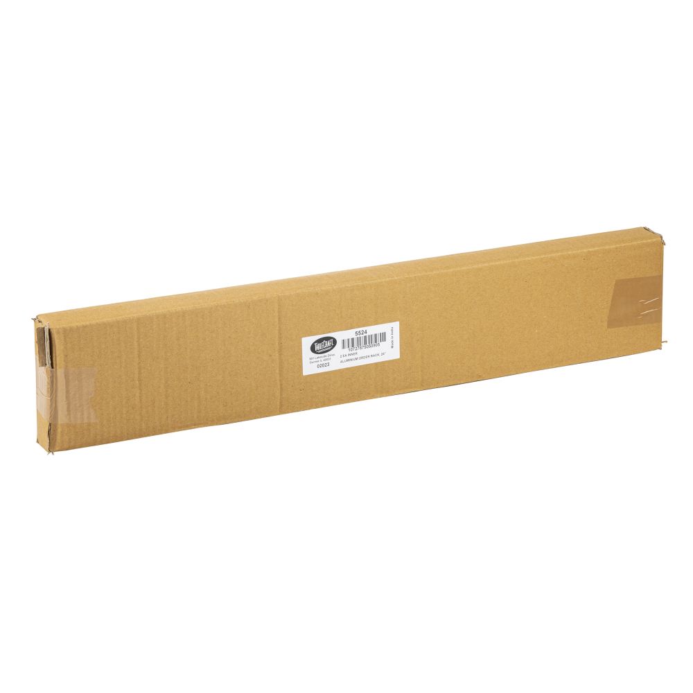 Tablecraft 24 Aluminum Order Rack, 24 X 0.875 X 2.375 Inch -- 2 Per Case