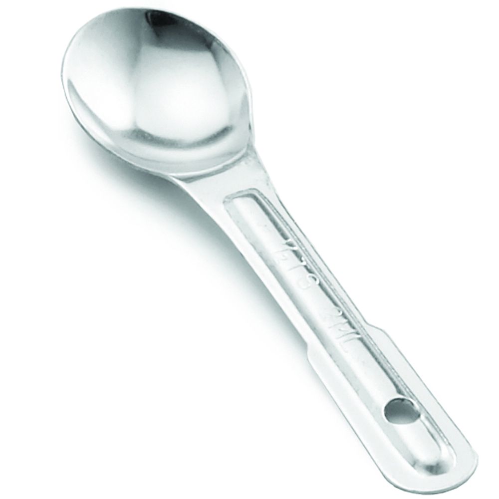 Tablecraft 1/2 Size Stainless Steel Measuring Teaspoon, 4 X 1.0625 X 0.25 Inch