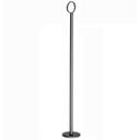 Tablecraft Powder Coated Metal Black Flat Bottom Card Holder, 18 inch -- 12 per case