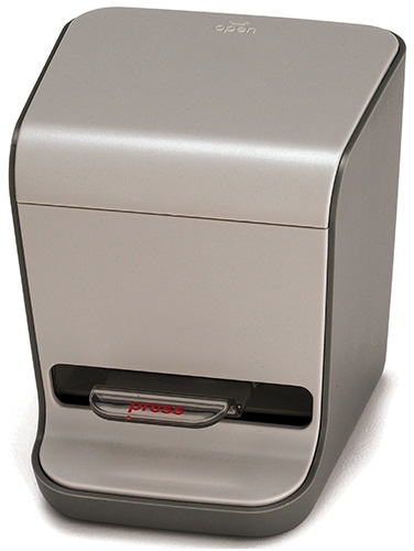 Tablecraft Plastic Gray Two Toned Toothpick Dispenser -- 6 Per Case