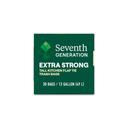 Seventh Generation Extra Strong 13 Gallon Tall Kitchen Trash Bags, 30 count -- 6 per case