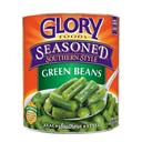 Glory Foods Seasoned Southern Style Green Beans, 98 Ounce -- 6 per case