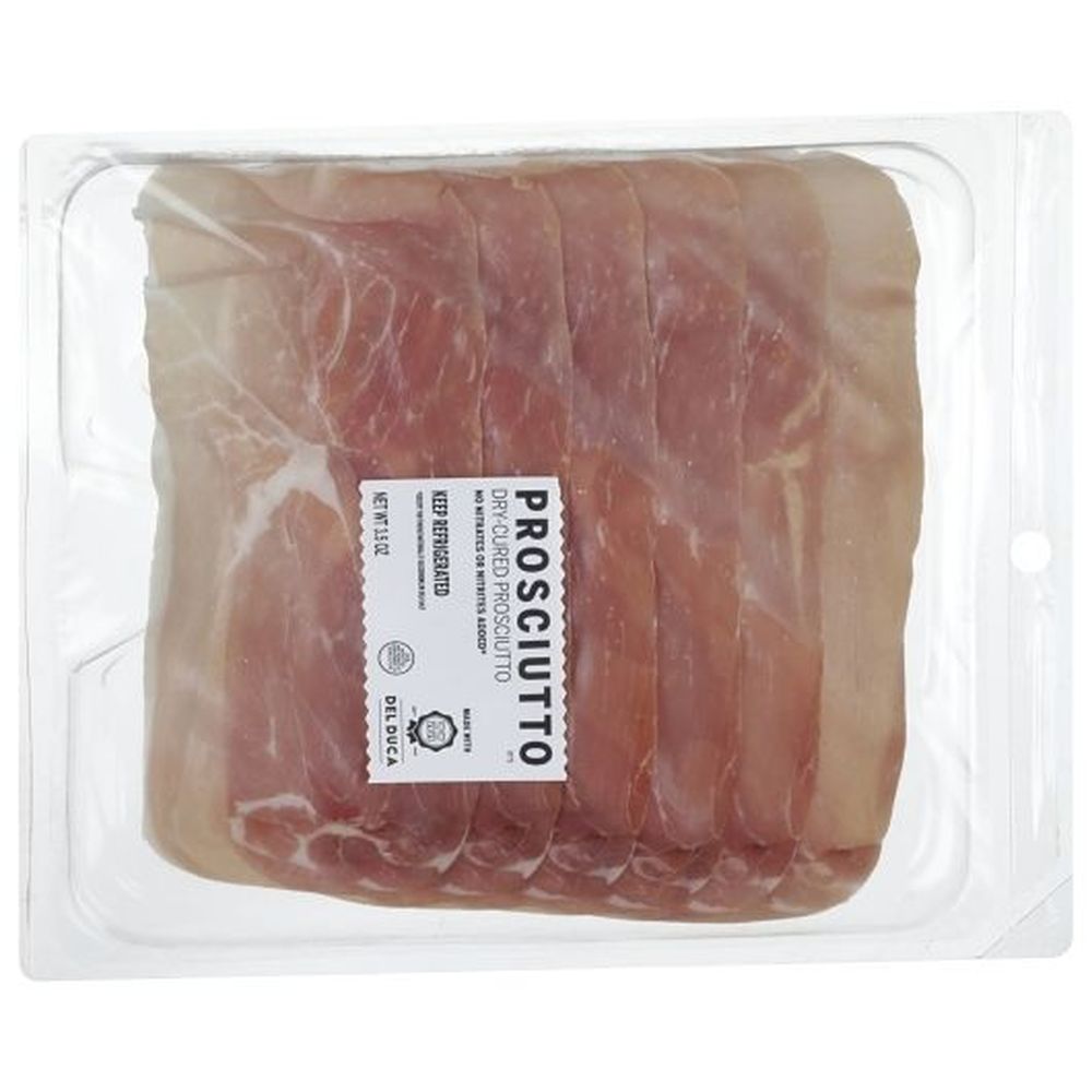 Del Duca Sliced Prosciutto, 3.5 Ounce - 12 per case