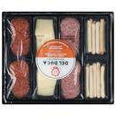 Del Duca Hard Salami and Uncured Pepperoni with Provolone and Breadsticks, 15 Ounce - 10 per case